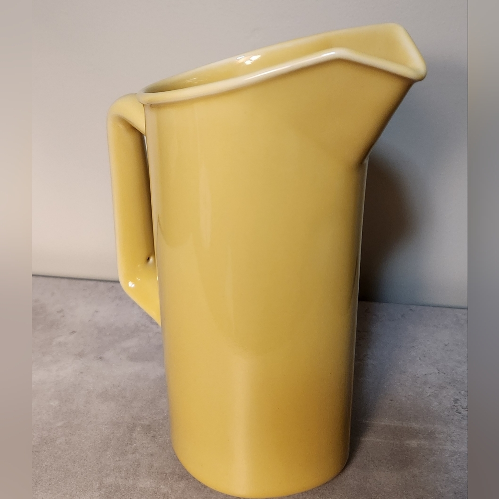 Mikasa Spectrum Yellow Vintage Pitcher RARE Hard To Find Collectible Mid-Century